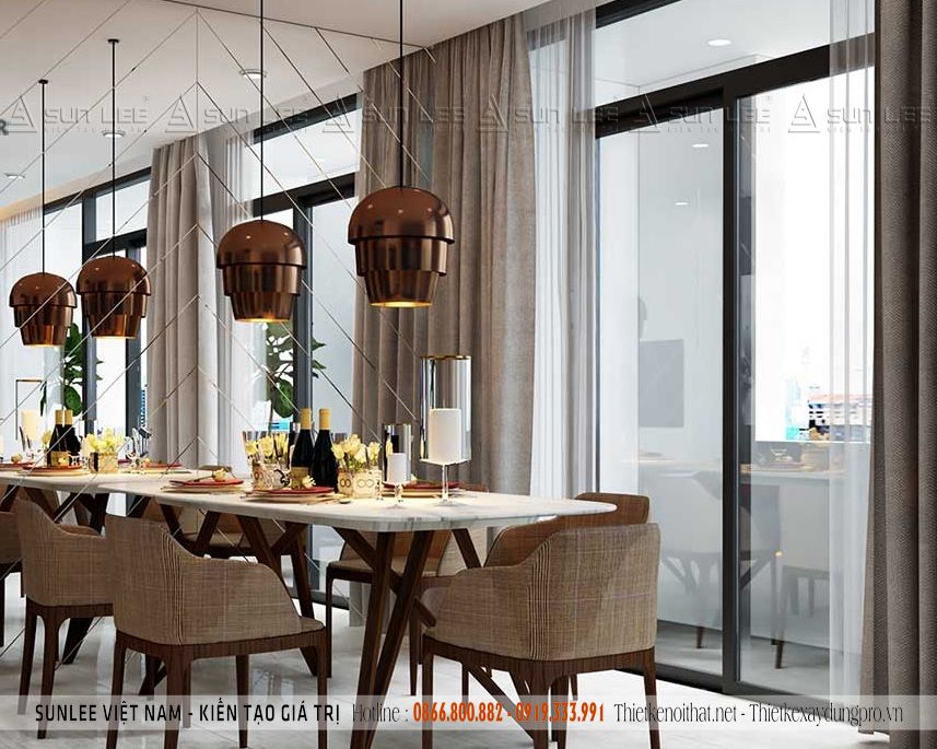 thiet-ke-chung-cu-viet-duc_14 Mẫu thiết kế nội thất căn hộ 150m2, view 4