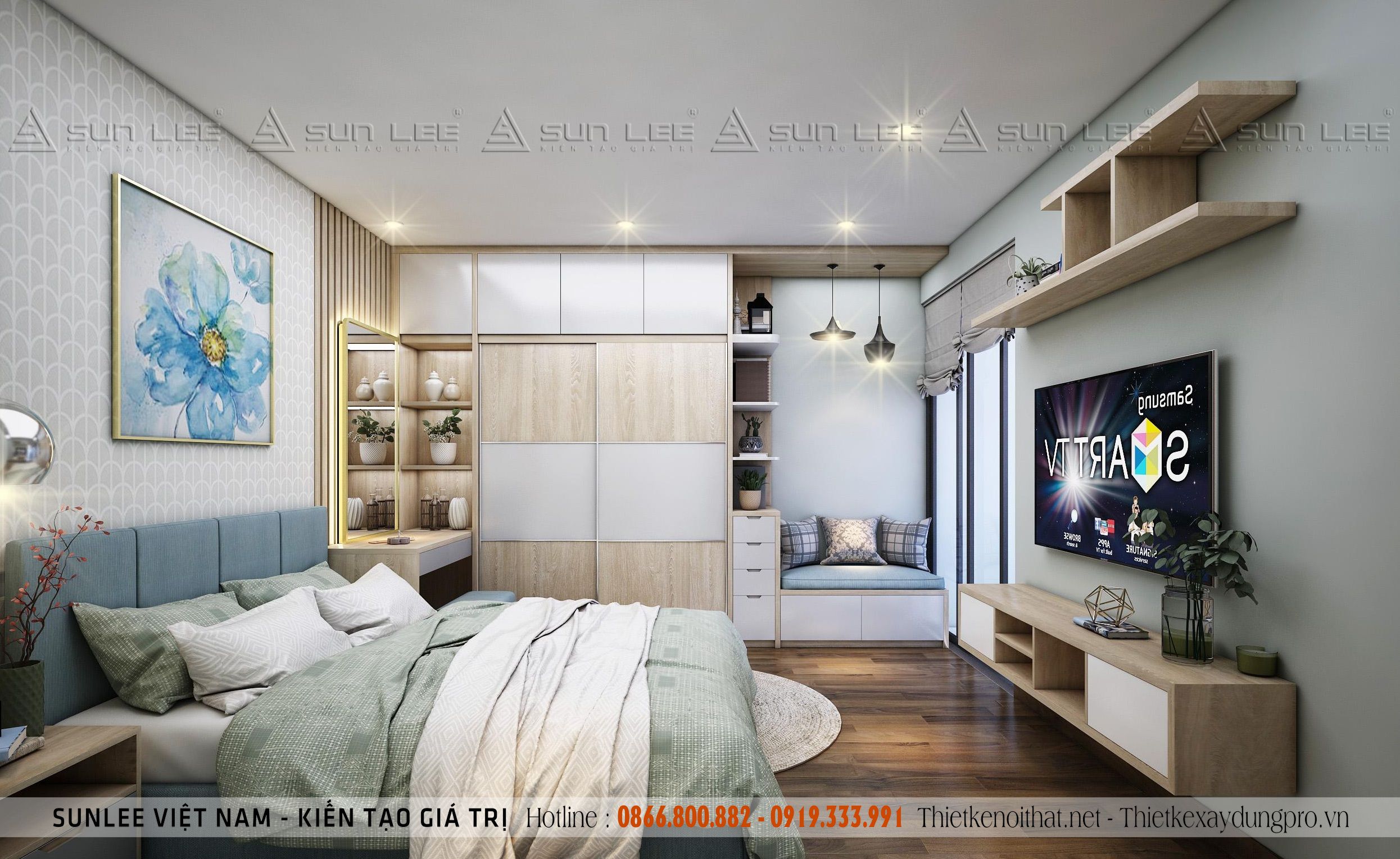 thiet-ke-chung-cu-viet-duc_30 Mẫu thiết kế nội thất căn hộ 86m2, view 8