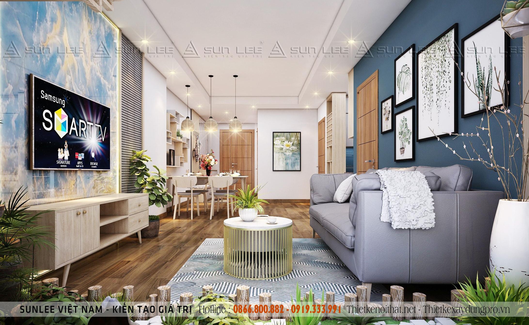 thiet-ke-chung-cu-viet-duc_36 Mẫu thiết kế nội thất căn hộ 86m2, view 3