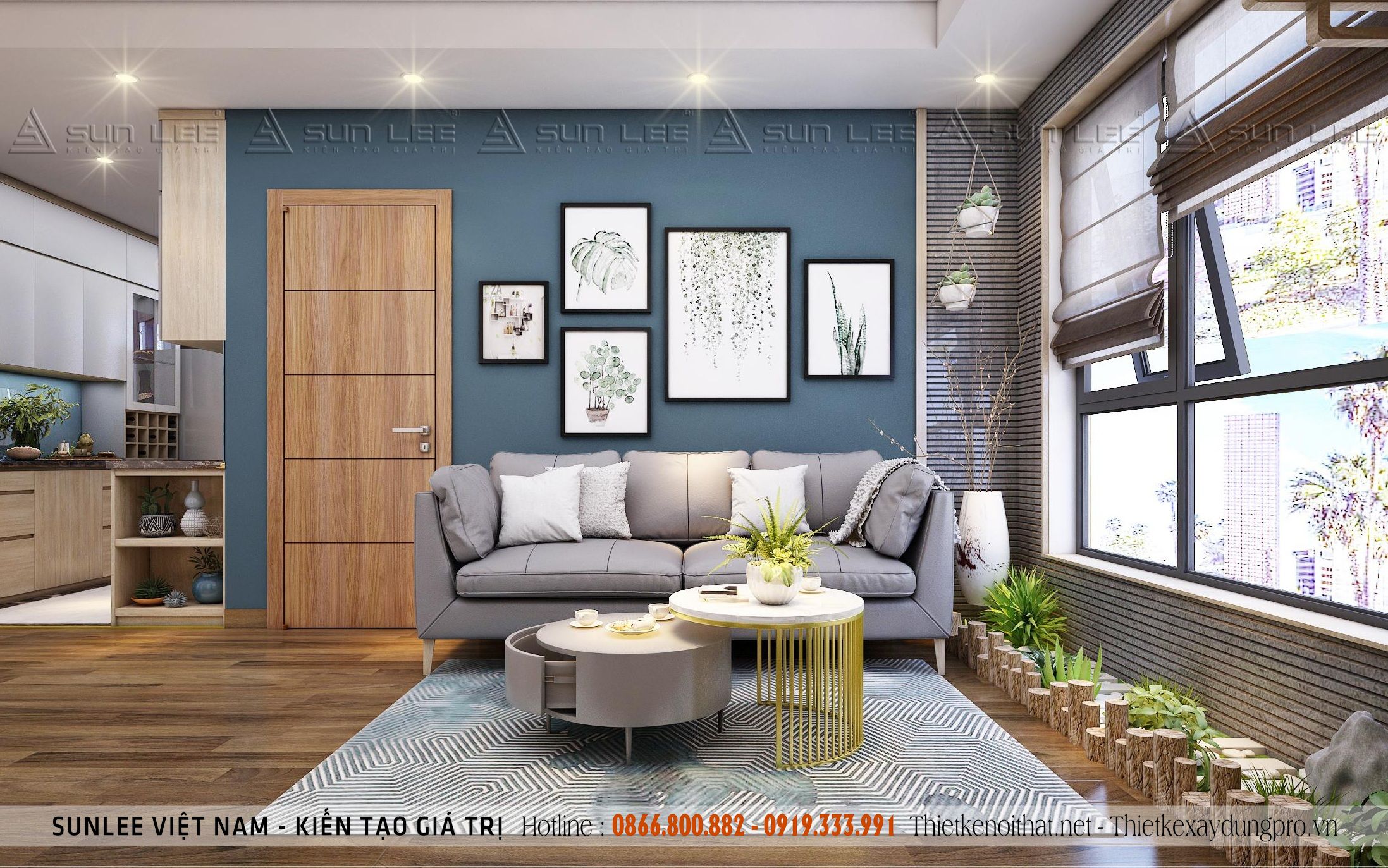 thiet-ke-chung-cu-viet-duc_38 Mẫu thiết kế nội thất căn hộ 86m2, view1
