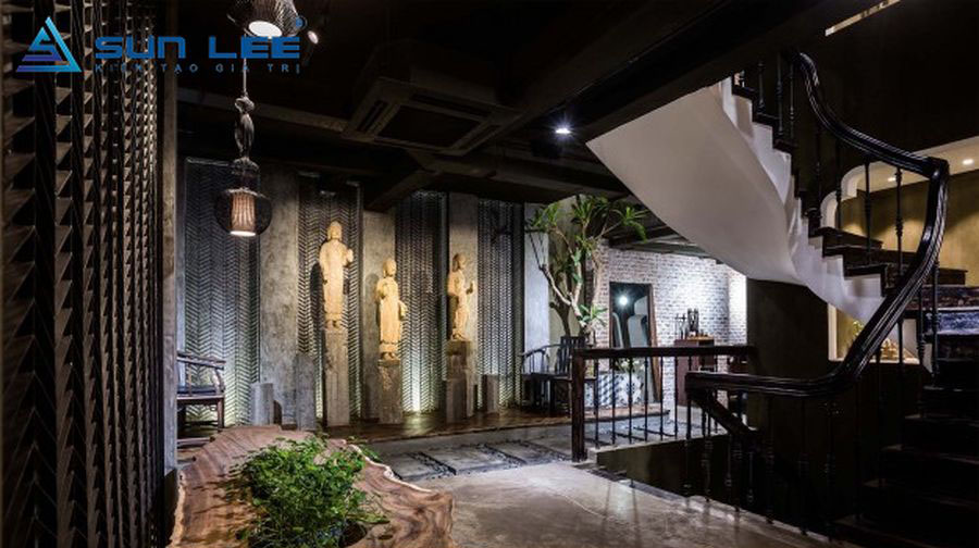Nội thất gỗ giúp không gian thêm sang trọng ấn tượng