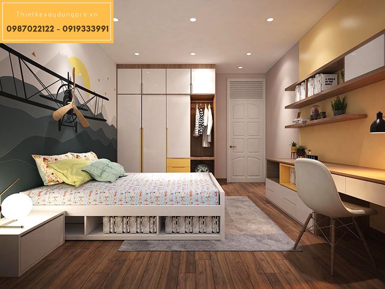 thiet-ke-noi-that-nha-ong-50m2_41 Không gian nhà ống đẹp