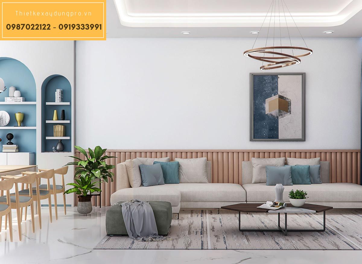 thiet-ke-phong-khach-30m2_23 Phong cách hiện đại với nội thất tinh tế