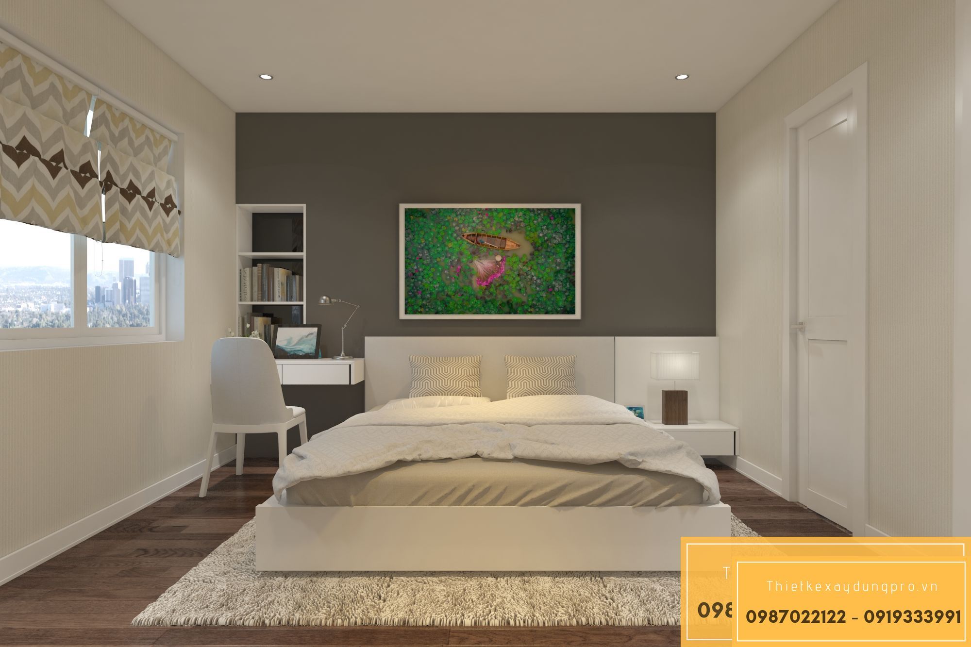thiet-ke-phong-ngu-15m2_2 Nội thất phòng ngủ 15m2