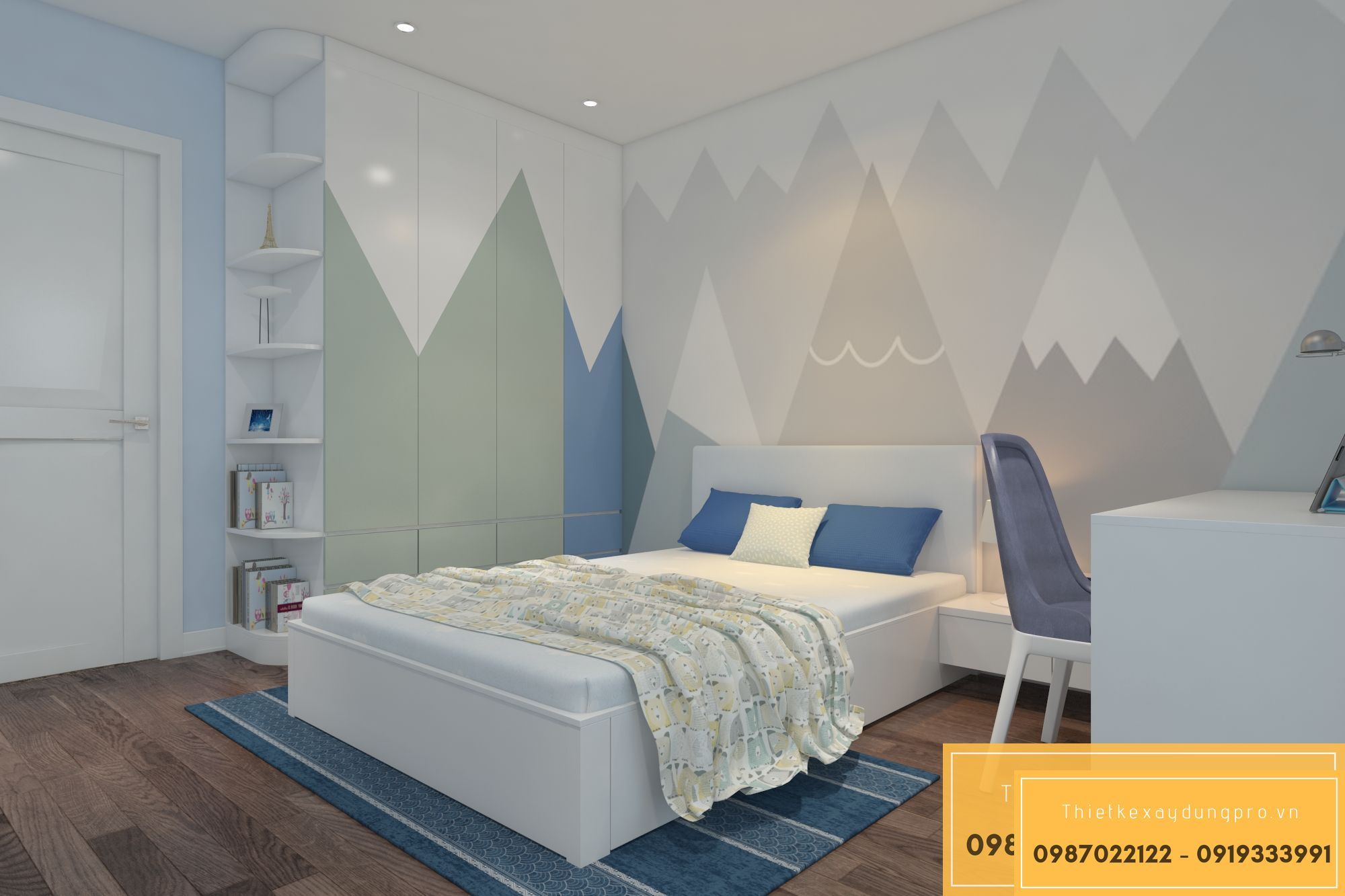 thiet-ke-phong-ngu-15m2_4 Nội thất phòng ngủ 15m2