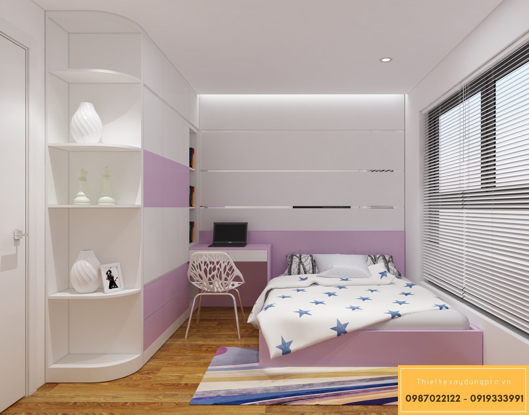 thiet-ke-phong-ngu-15m2_8 Nội thất phòng ngủ 15m2