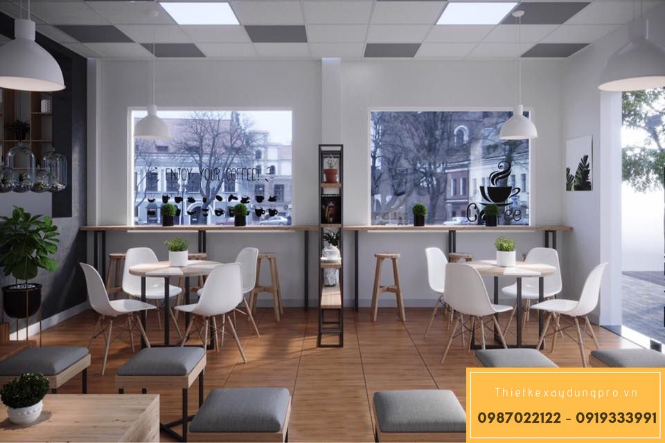 thiet-ke-quan-cafe-40m2_1 Thiết kế quán cafe 40m2