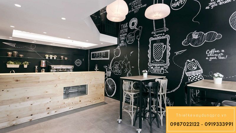Thiết kế quán cafe tại Quảng Ninh