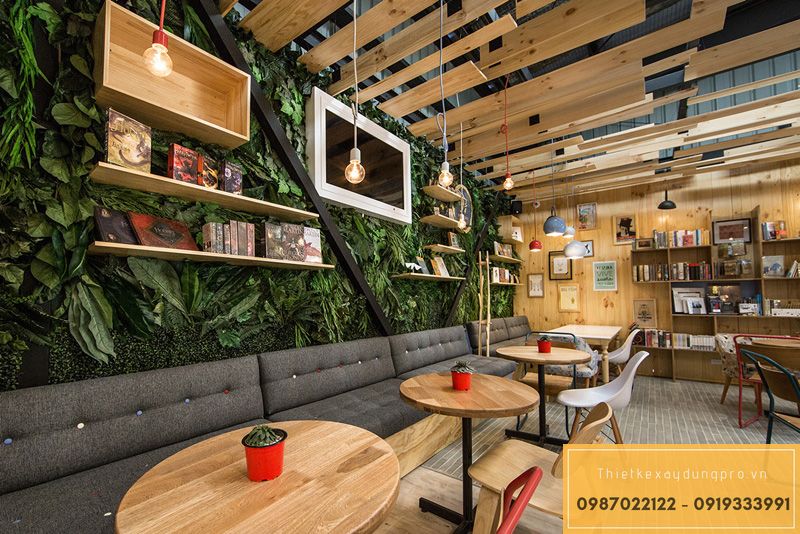 Thiết kế quán cafe tại Thái Bình