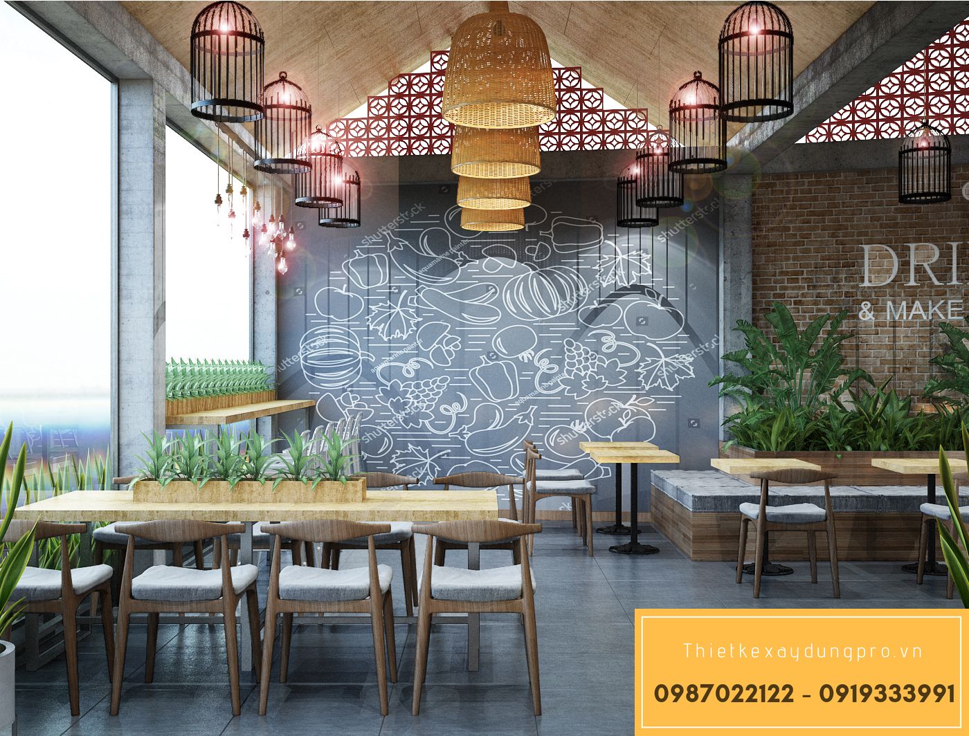 thiet-ke-quan-tra-sua-50m2_14 thiết kế quán trà sữa 50m2