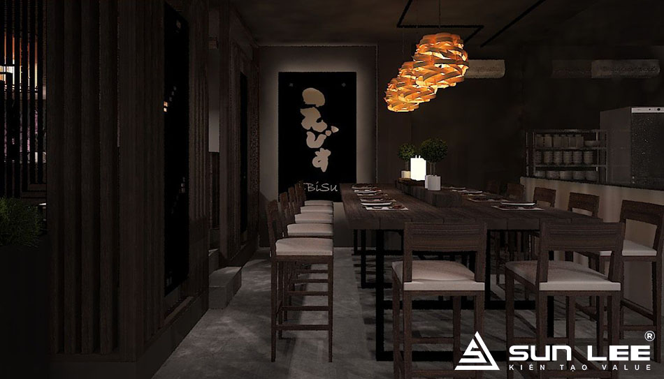 Đậm chất nhà hàng Nhật