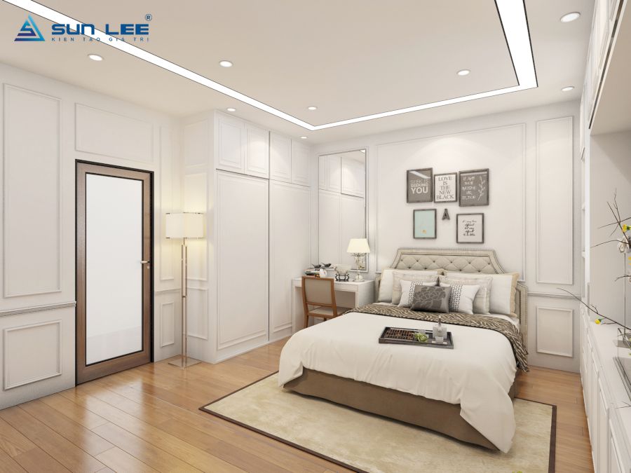 Không gian nội thất phòng ngủ đẹp tinh tế