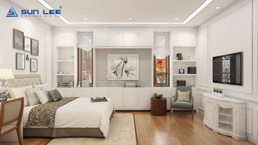 Không gian nội thất phòng ngủ đẹp tinh tế