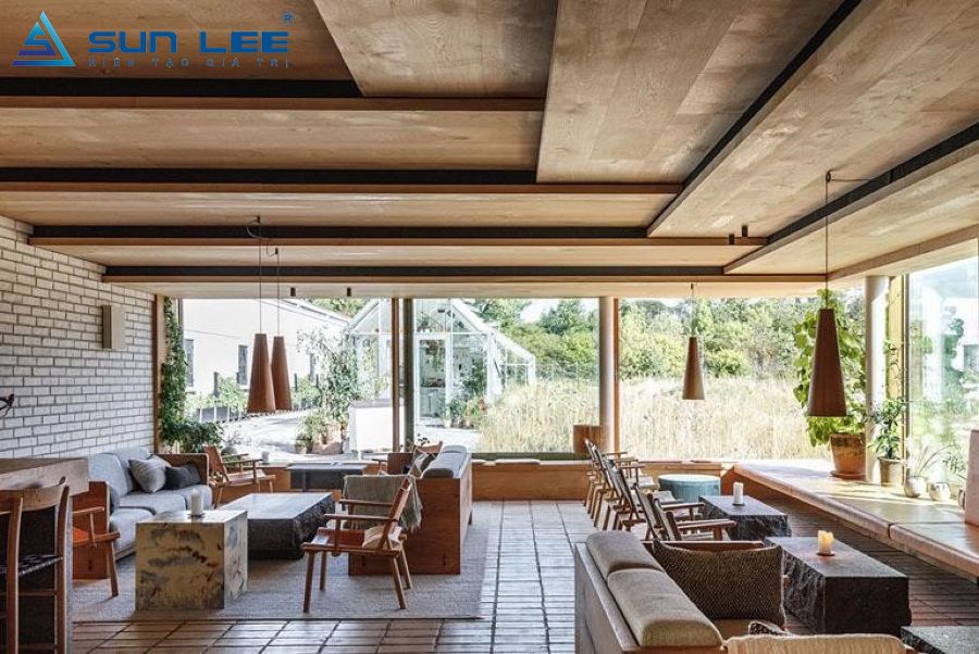 Màu nâu gỗ là một trong số những tông màu chủ đạo trong phong cách rustic