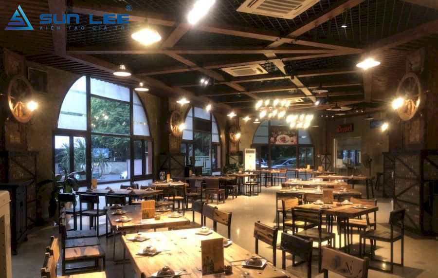 Thiết kế không gian mở giúp thu hút khách hàng