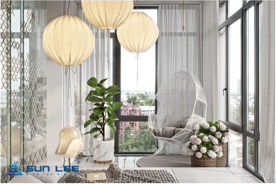 cải tạo phòng khách nhà ống