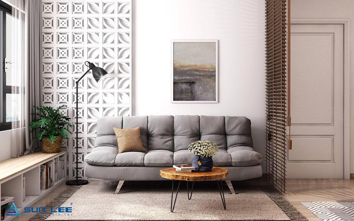 Thiết kế nội thất chung cư nhỏ có thể tận dụng không gian mở để làm cho căn phòng trông lớn hơn