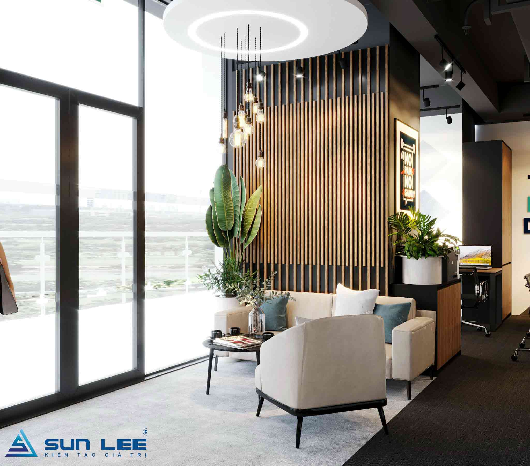 Một không gian làm việc đẹp và sáng tạo không chỉ tạo điều kiện thuận lợi cho nhân viên mà còn thể hiện sự chuyên nghiệp