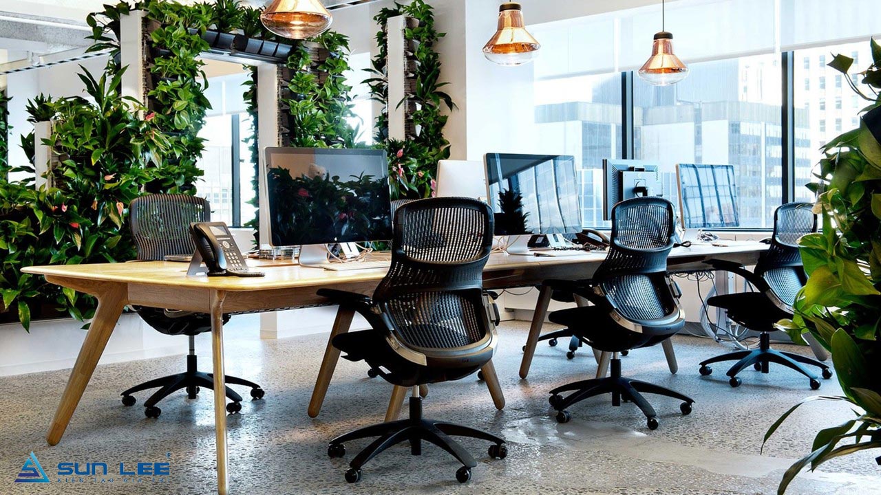 Một không gian làm việc đẹp và sáng tạo không chỉ tạo điều kiện thuận lợi cho nhân viên mà còn thể hiện sự chuyên nghiệp