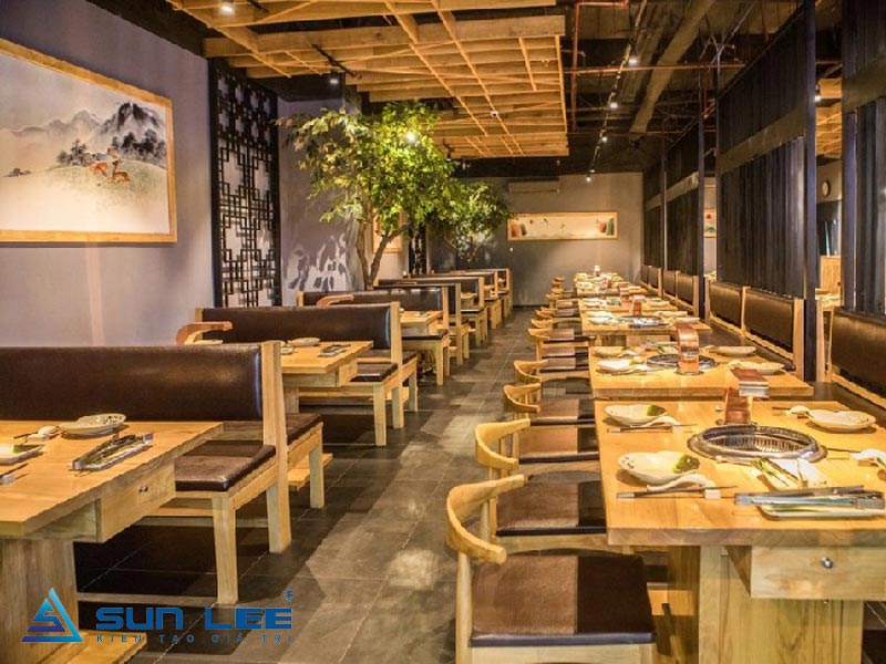 Thiết kế quán nướng bbq là quá trình đòi hỏi sự tỉ mỉ và sáng tạo