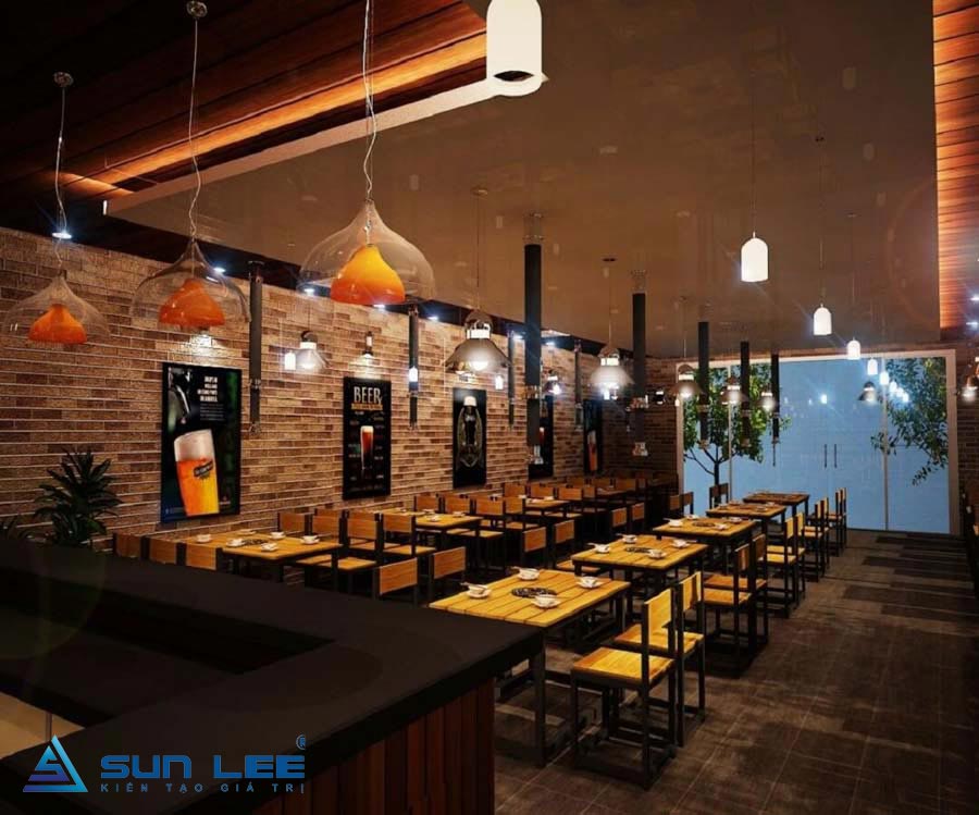 Thiết kế quán nướng bbq là quá trình đòi hỏi sự tỉ mỉ và sáng tạo