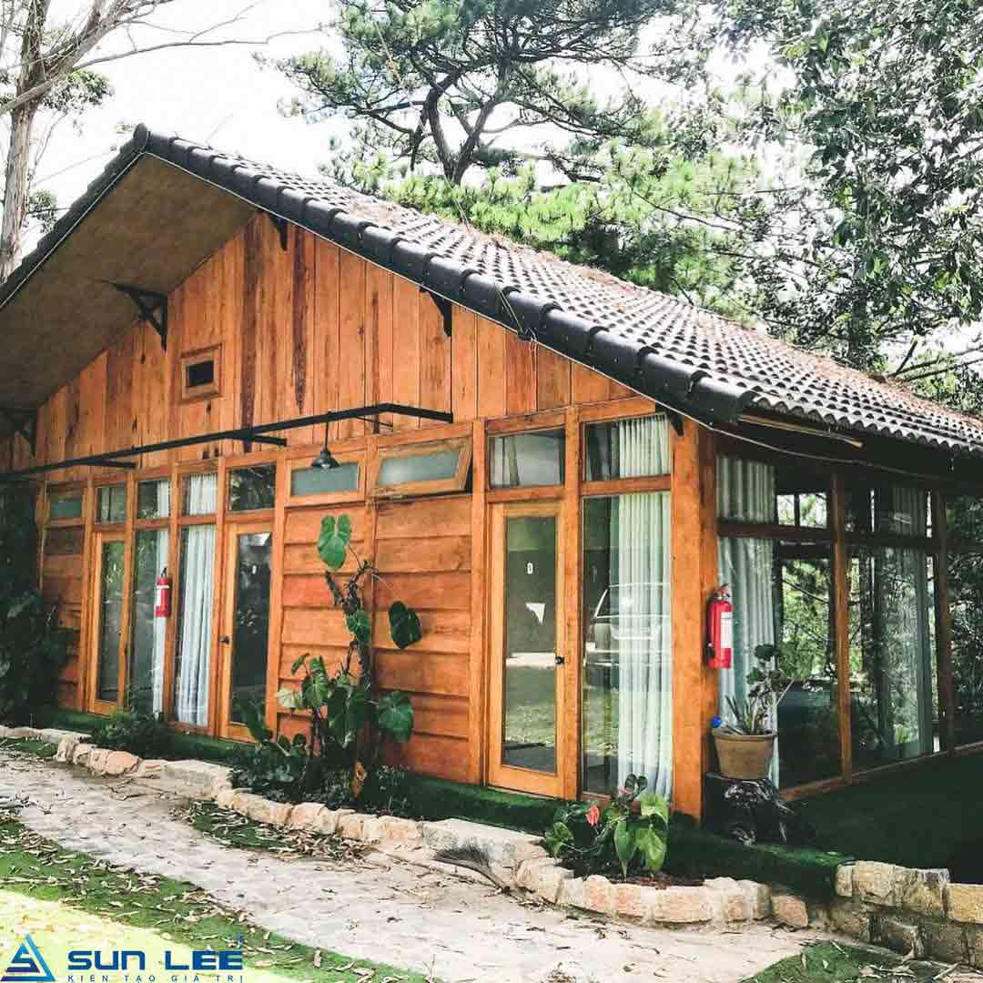 Thiết kế homestay nhà gỗ đòi hỏi sự sáng tạo và tinh tế trong từng chi tiết