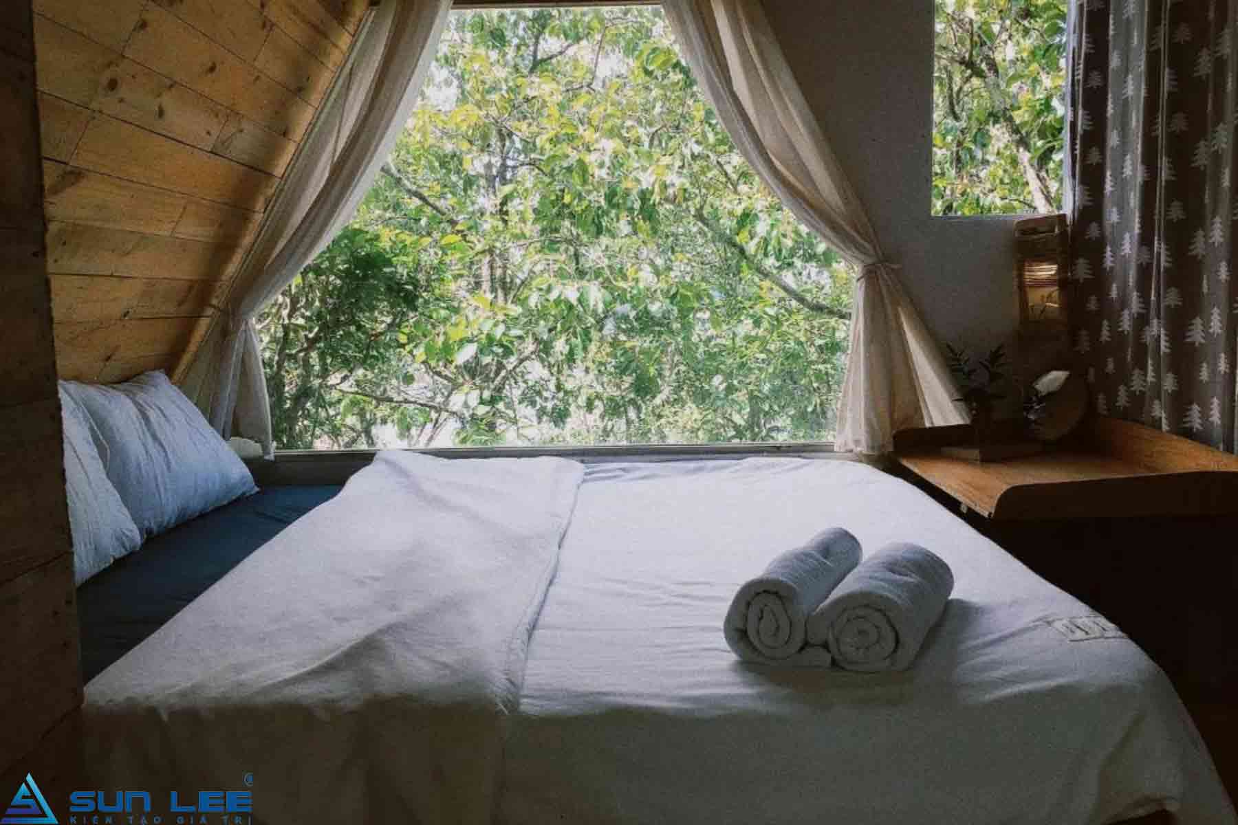 Thiết kế homestay nhà gỗ đòi hỏi sự sáng tạo và tinh tế trong từng chi tiết