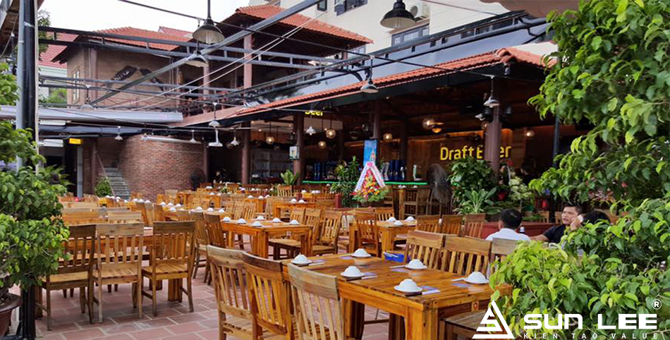 Thiết kế nhà hàng đặc sắc ấn tượng