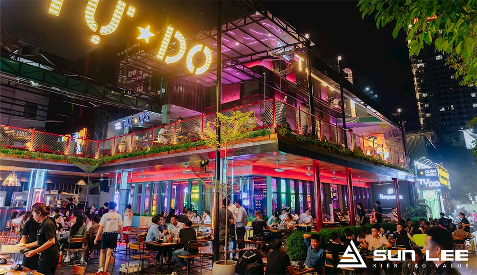 Thiết kế quán nhậu hiện đại